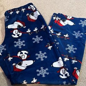 Peanuts Navy Snoopy Pajama Bottoms